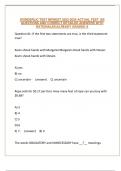 WONDERLIC TEST NEWEST ACTUAL TEST QUESTIONS AND CORRECT DETAILED ANSWERS WITH RATIONALES|ALREADY GRADED A,,,Alpha