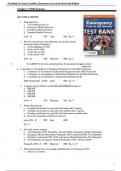 Nancy Caroline’s Emergency Care in the Streets 8th Edition Test Bank  All Chapters (1-51) | A+ ULTIMATE GUIDE