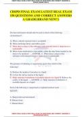 CBSPD FINAL EXAM LATEST REAL EXAM 150 QUESTIONS AND CORRECT ANSWERS A GRADE(BRAND NEW!!).pdf