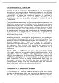 droit constitutionnel 