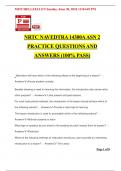 NRTC NAVEDTRA 14300A ASN 2 PRACTICE QUESTIONS AND ANSWERS (100% PASS)