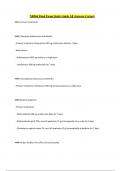 NR566 Final Exam Study Guide All Answers Correct