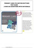 Buttaro's Test Bank for Primary Care Interprofessional Collaborative Practice, 6th Edition (9780323570152), Chapter 1-228: Complete Questions and Answers A+