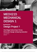 mech215 mechanical design 1design project 1 one-stage helical gear drives: kinematic design & bearing selection grant mcintyre