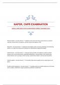 NAPSR, CNPR EXAM WITH GUARANTEED CORRECT ANSWERS 2024