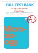 Test Bank for Microbiology by OpenStax, 1st Edition by Nina Parker, All Chapters 1-26 LATEST