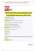 MB (ASCP) Review & Exam Questions Part I Prep Questions and Answers (100% Pass)