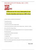 (PMK-EE) for E6 Career Information Exam Practice Questions and Answers (100% Pass)