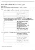 NR 508 Drugs Affecting the Integumentary System - Available for Download to Aid in Revision and Review.