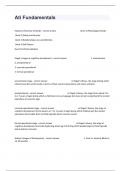 Ati Fundamentals Actual Questions And Correct Detailed Answers| Graded A+.