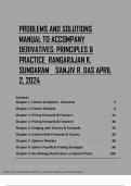 PROBLEMS AND SOLUTIONS MANUAL TO ACCOMPANY DERIVATIVES: PRINCIPLES & PRACTICE  RANGARAJAN K. SUNDARAM	SANJIV R. DAS APRIL 2, 2024