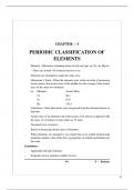 Class 10 science CHP 5 periodic classification of elements notes