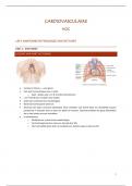 Samenvatting cardiovasculaire aandoeningen