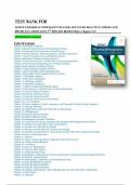 TEST BANK FOR LEHNE’S PHARMACOTHERAPEUTICS FOR ADVANCED PRACTICE NURSES AND PHYSICIAN ASSISTANTS 2nd EDITION ROSENTHAL Chapter 1-92