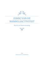 Einde van de handelsactiviteit