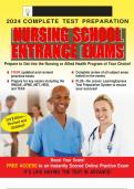 2024 COMPLETE TEST PREPARATION NURSING SCHOOL ENTRANCE EXAMS Prepare to Get into the Nursing or Allied Health Program of Your Choice! ■ FOUR updated and revised practice tests ■ Prepare for key exams including the RNSAE, APNE, NET, HESI, and TEAS ■ Comple