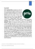 Case Brief: Perrier Sparkling Water’s reputation for purity has been in vogue since the time when Caesar (A Roman General and Statesman) ruled, it severely disrupted when North Carolina's lab reporters found traces of benzene (A potentially harmful che