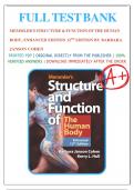 Test Bank For Memmler's Structure and Function of the Human Body, 14th Edition, By  Cohen  All Chapters 1-21 LATEST