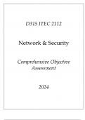 (WGU D315) ITEC 2112 Network & Security - Foundations Comprehensive OA 2024.