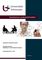 Samenvatting Kwalitatieve Analysetechnieken