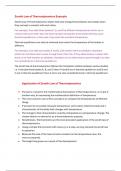 Application and examples of zeroth law of thermodynamics for bsc physics students 