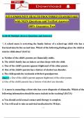 ATI Community Health Proctored Exam Retake (2023 / 2024) with NGN Questions and Verified Answers, 100% Guarantee Pass