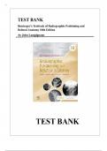 Test Bank - Bontrager's Textbook of Radiographic Positioning and Related Anatomy 10th Edition by John Lampignano, All Chapters | Complete Guide A+