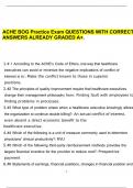 ACHE BOG EXAM BUNDLE 3 VERSIONS COMPILED HERE!!!