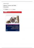 Solution manual-  Options, Futures, and Other Derivatives 11th Edition -John Hull (Author) 