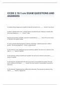 CCDS 3 10-1-cm EXAM QUESTIONS AND ANSWERS