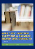 NURS 1158 – MIDTERM (LEARNING GOALS: 1. DESCRIBE THE ATTRIBUTES AND CHARACTERISTICS OF A PROFESSION 2. DESCRIBE NURSING AS A PROFESSION 3. EXPLORE THE PERCEPTIONS OF NURSING AS HELD BY MEMBERS OF THE COMMUNITY AND MEMBERS OF THE NURSING PROFESSION. 4. DIF