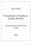 (JHU) NR.210.654 Foundations of Healthcare Quality & Safety Comprehensive Final Exam Guide 2024