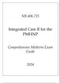 (JHU) NR.406.725 Integrated Care II for the PMHNP Comprehensive Midterm Exam Guide 2024.