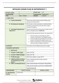 Math Lesson Plan COT 2nd Quarter /DETAILED LESSON PLAN IN MATHEMATICS 7 