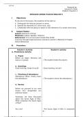 Elements of Prose Detailed Lesson Plan 