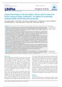 Limited knowledge of chronic kidney disease and its main risk  factors among Iranian community: an appeal for promoting  national public health education programs