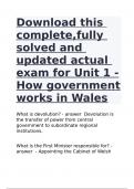 Download this complete,fully solved and updated actual exam for WJEC Criminology Unit 2