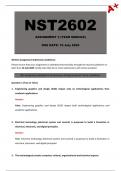 NST2602 Assignment 3 (Detailed Answers) Year Module - Due: 16 July 2024