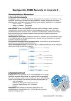 Samenvatting Regulatie en Integratie 2