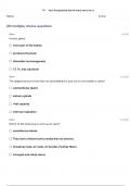 ALHS 1011 FINAL EXAM STUDY GUIDE |100 QUESTIONS | WITH CORRECT SOLUTIONS!!