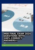 M08 FINAL EXAM 2024 QUESTIONS WITH 100% CORRECT ANSWERS!!