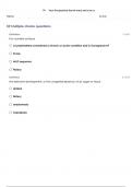 Lymphedema Quiz Questions And Answers Rated A+