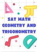 SAT Math Geometry and Trigonometry