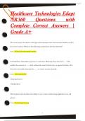 NR360  Questions with Complete Correct Answers | Grade A+