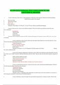   ATI MEDICAL SURGICAL PROCTORED EXAM RETAKE 111 QUESTIONS & ANSWERS free