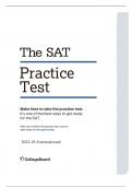 2022 May International SAT QAS PDF with answers Latest Version with Complete  Solution 