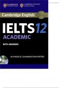 Cambridge IELTS 12 General Training Student's Book with Answers: Authentic Examination Papers (IELTS Practice Tests) Paperback – 6 July 2017 by Cambridge Univ Pr (Author)