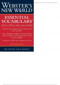 Webster's New World Essential Vocabulary Paperback – December 17, 2004 by David A Herzog 