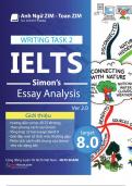 Writing Task 2 IELTS - Simons Essay Analysis 