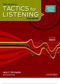 TOEFL Tactics for Listening Developing Student Book